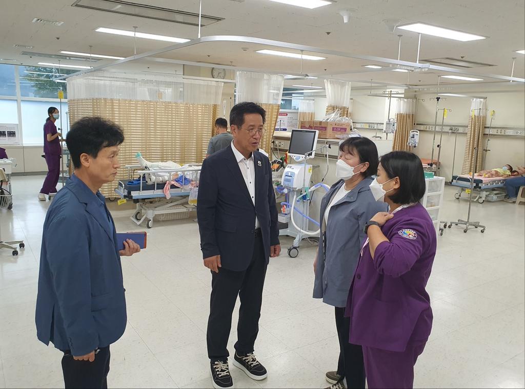 김해시, 추석 연휴 응급의료기관 긴급 점검 공식 게시물 사진