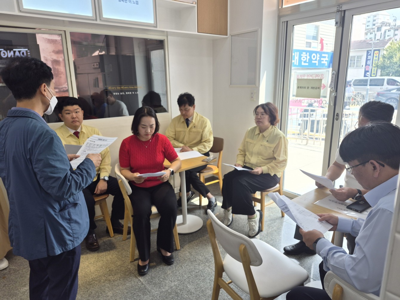 김해시의회 사회산업위원회 강일병원 긴급 현장 방문 공식 게시물 사진