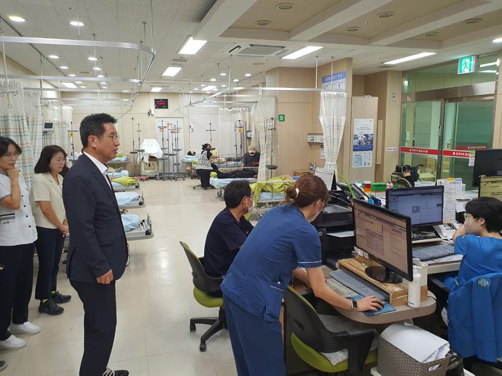 김해시, 추석 연휴 응급의료기관 긴급 점검 공식 게시물 사진